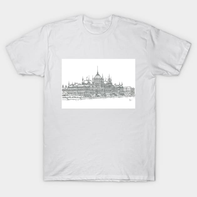 Budapest T-Shirt by valery in the gallery